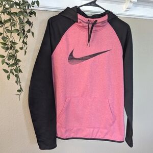 Nike Therma-Fit Pink And Black Hoodie NWT